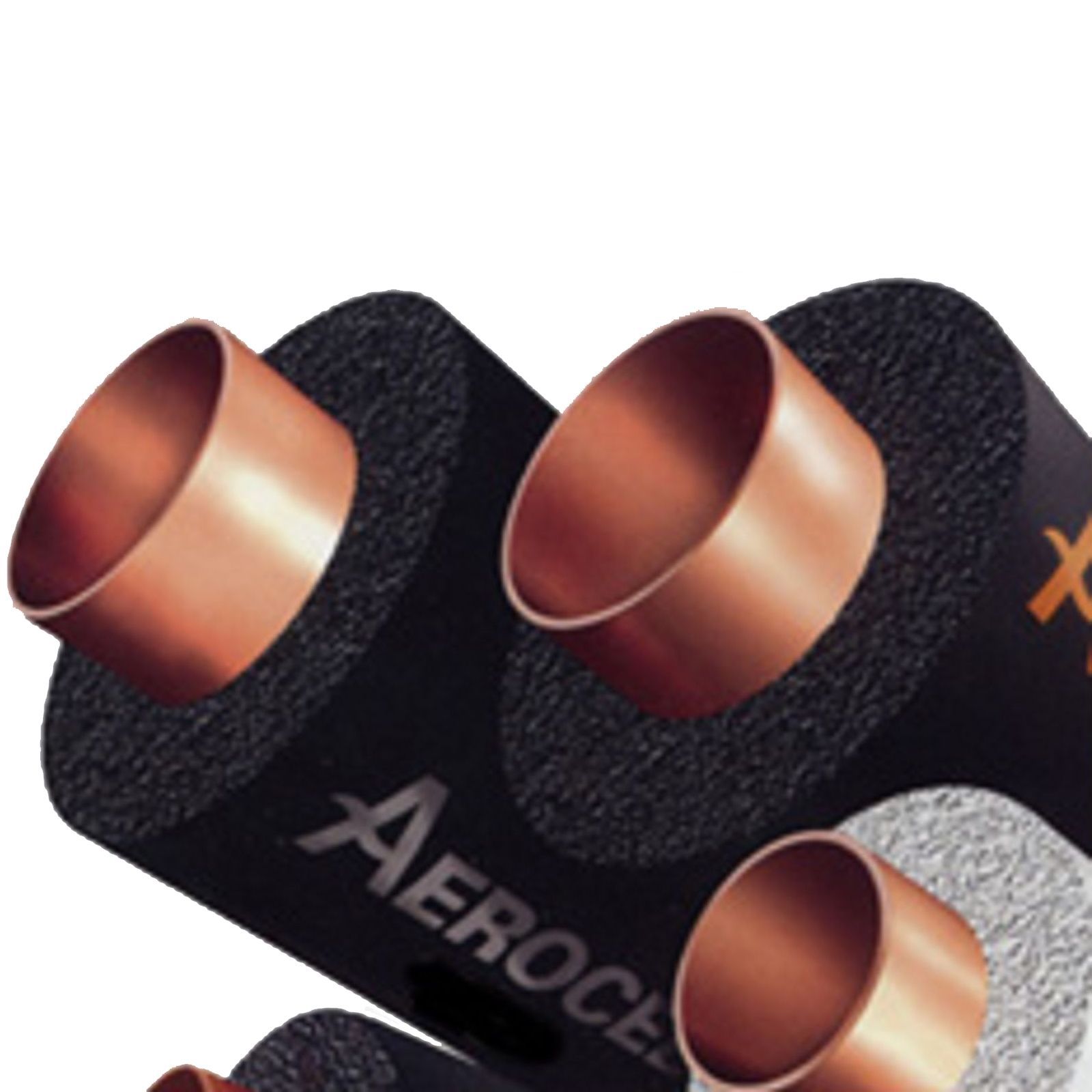 Aeroflex 202-AC3838 - AC EPDM Elastomeric Tubing Insulation, 3/8" ID X 3/8" Wall Thickness, Fits 3/8" OD Copper Tubing