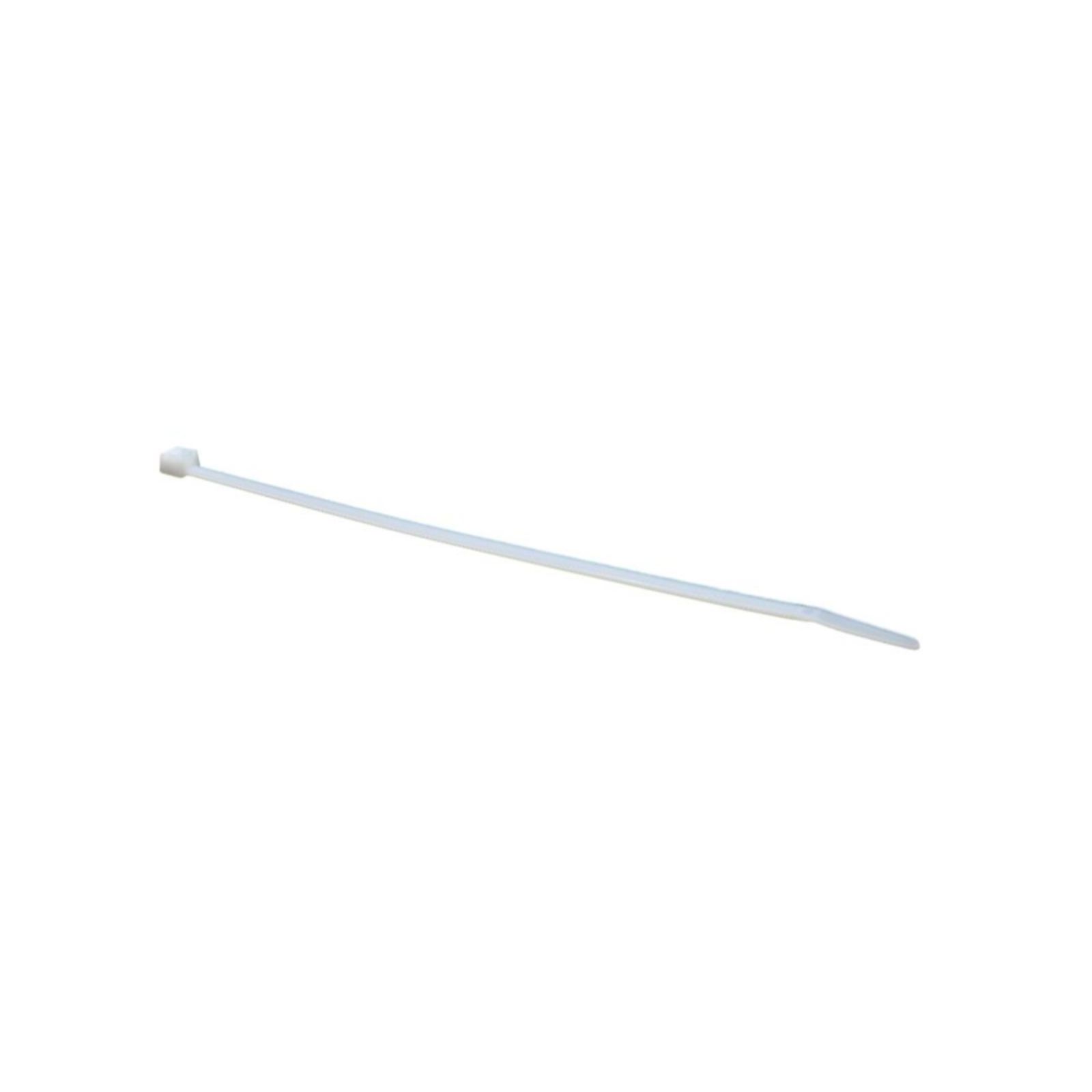 PROTECH 455067 - 7 1/2" Wire & Cable Ties - Nylon Natural, Bag of 100