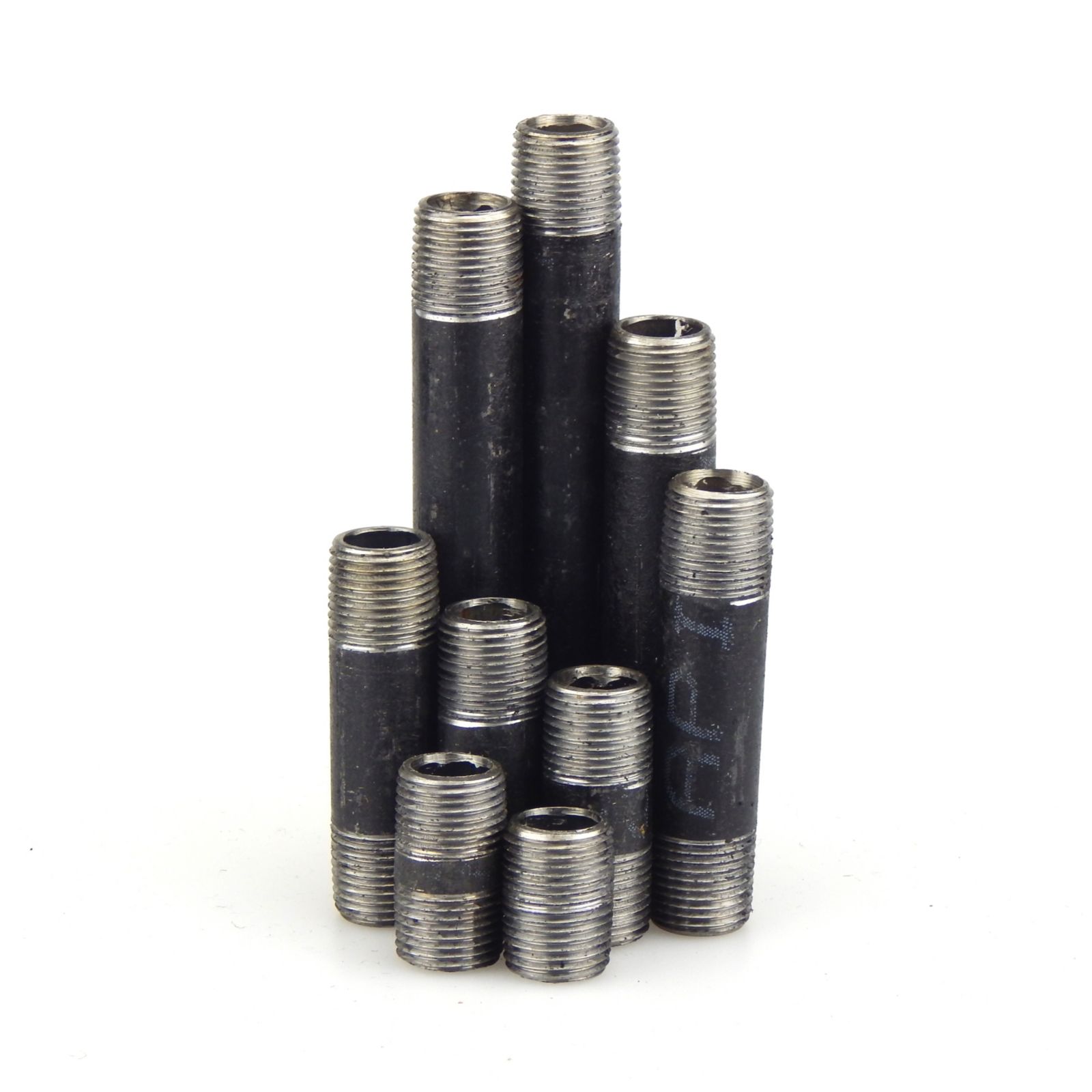 Southland 583-000 - Black Steel Nipple, 66-Pack, 1/2" I.D. - Assorted Lengths