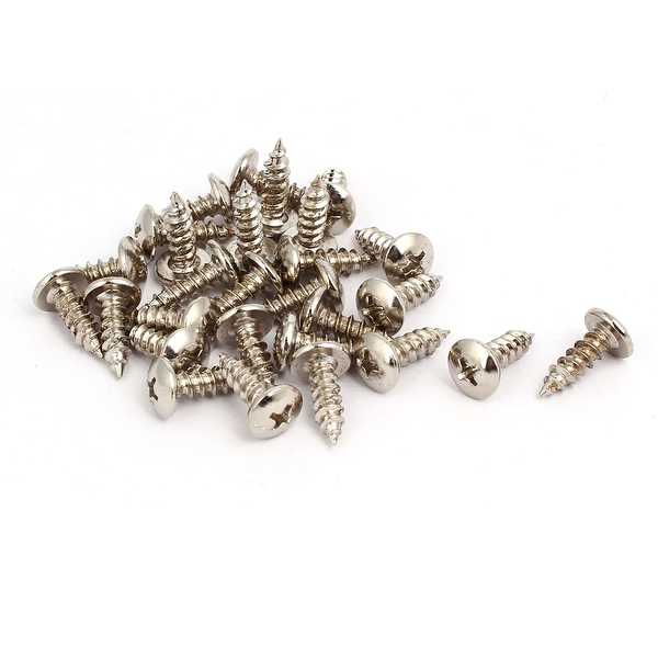 M5 Thread Phillips Pan Head Self Tapping Screws 8pcs for 10-inch Filter Housing