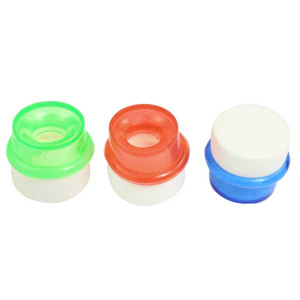Unique Bargains Kitchen Plastic Faucet Purifier Filter 3 Pcs for 14mm Dia Water Tap