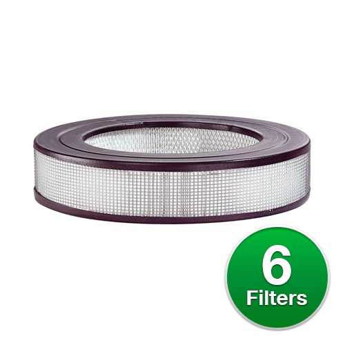 New Replacement HEPA Air Purifier Filter For Honeywell 13520 Air Purifiers - 6 Pack