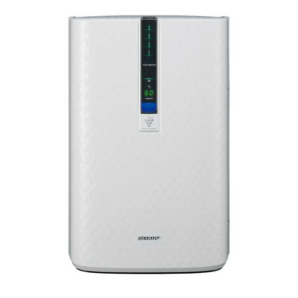 Sharp KC850U Plasmacluster Room Air Purifier and Humidifier - White