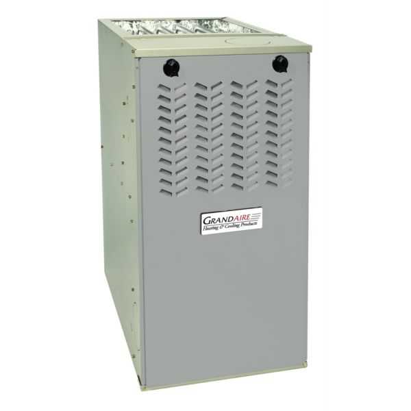 GrandAire - WFEL135D060A - Multiposition 80% AFUE Gas Furnace SS with X-13 Motor