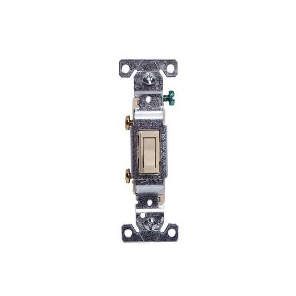 DiversiTech 620-605 - 15A, 1/2 HP Electrical Toggle Switch, 120V, Single Pole, Ivory