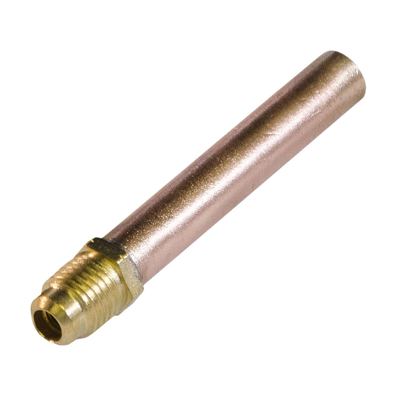 C&D Valve CD3606 - Standard Line Service Valve, Male Flare Access Fitting, 1/4" With Copper Tube Extension, 3/8"